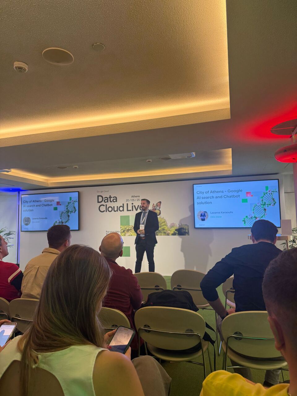 Η Mindseed στο Google Data Cloud Live 